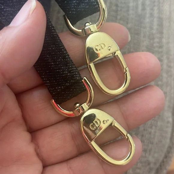 Dior Mini Bag in Black with Gold Details - Picture 8 of 14